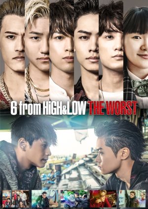 6 From High & Low The Worst (2020) Episode 1-6 END Subtitle Indonesia